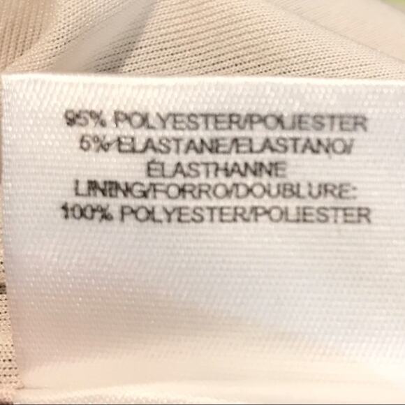 Nine West Geo print side Slit Ruffled Maxi Dress 8 - Picture 8 of 8